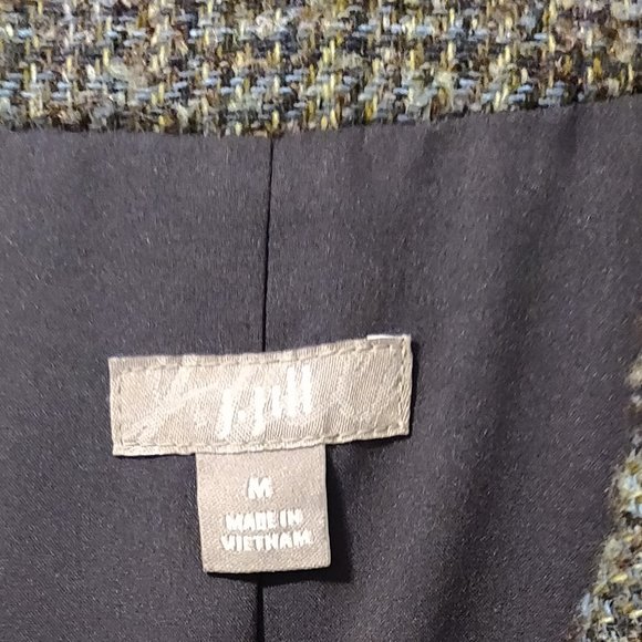 J. Jill Tweed Wool Blend Jacket SIZE MEDIUM - Picture 6 of 9